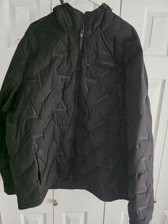 Orvis Other - Orvis Men’s XL Black Hooded Outdoor Jacket Full Zip